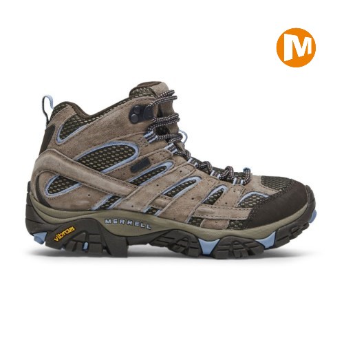 Zapatillas Trekking Merrell Moab 2 Mid Waterproof Mujer MX.T.ERW